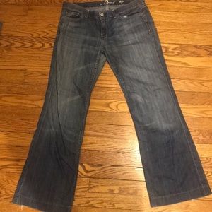 7 For All Mankind Dojo Vintage Jeans, Size 30